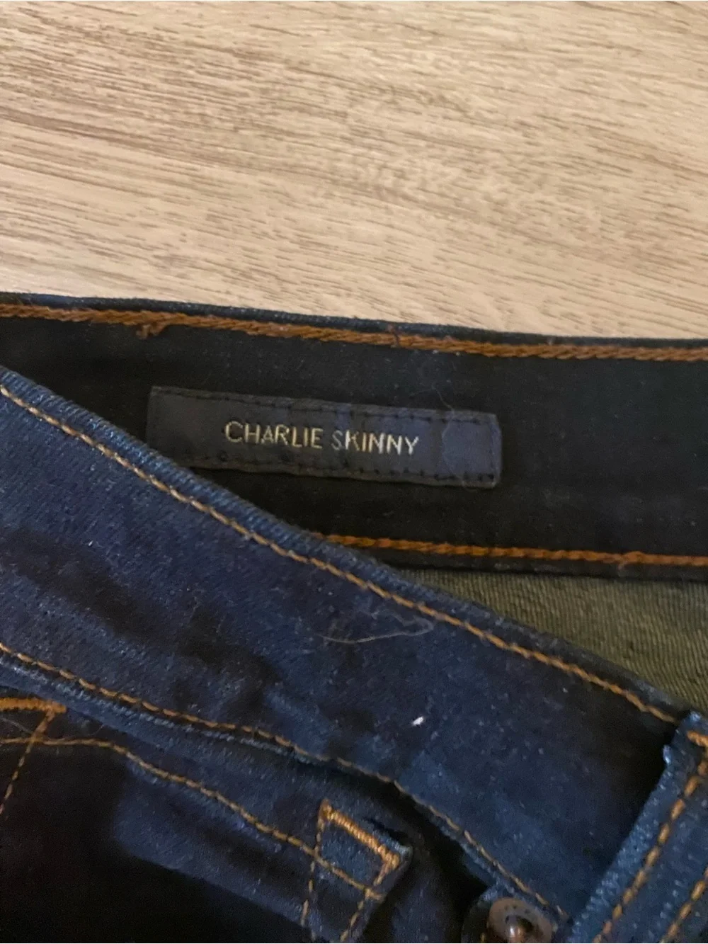 Lucky Brand Charlie Skinny Dark Blue Jeans